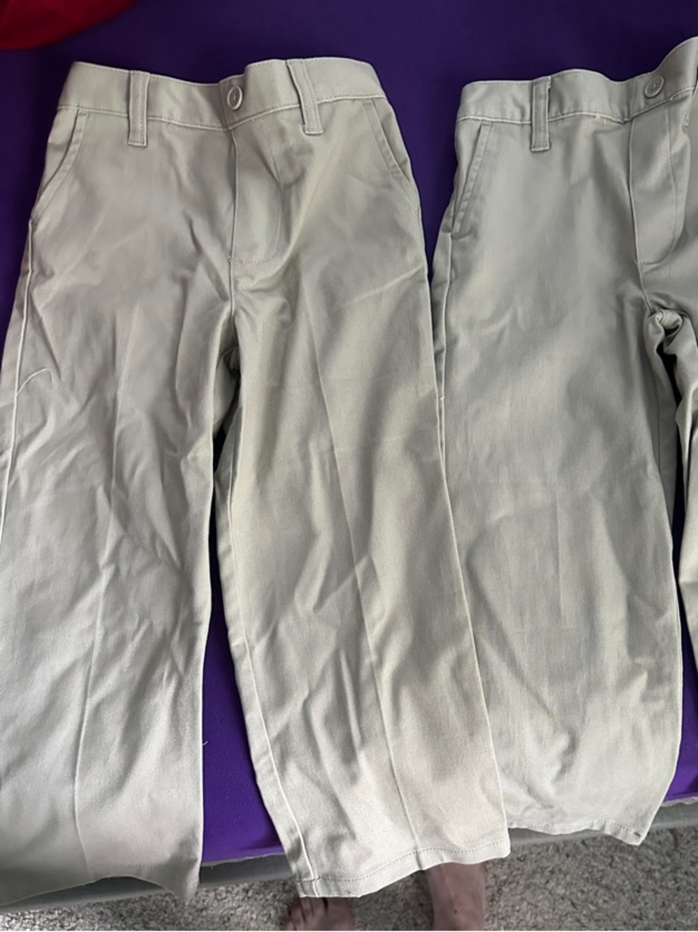 Boys Khaki Slacks French Toast Size 4T Relaxed Fit